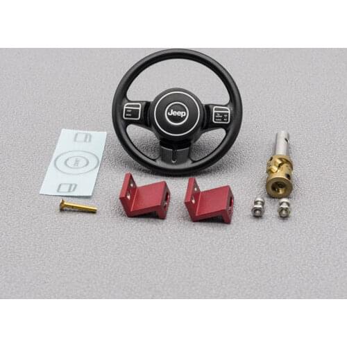 Toy Car capo jkmax rc Metal Steering Wheel For Car Crawler jk max Upgrade Part