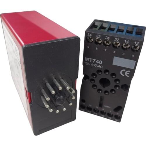 12or 24V ac/dc Single Channel Inductive Loop Vehicle Detector for gate barrier system/ traffic counter