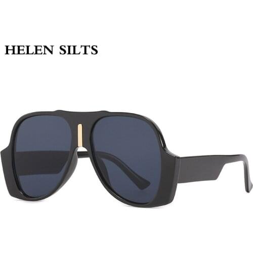 Classic Oversized Goggles Sunglasses Women New Fashion Square Sun Glasses Men Vintage Big Shades Brand Designer Female Eyeglass