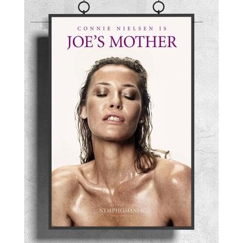 L480 NYMPHOMANIAC Movie 2013 Christian Slater Uma Thurman (2) Silk Fabric Poster Art Decor Indoor Painting Gift