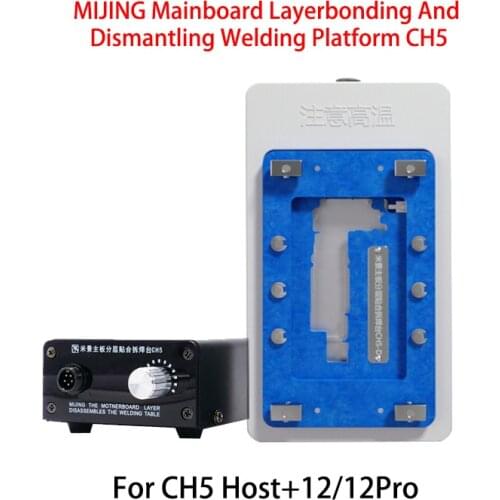 MIJING CH5 Intelligent Mainboarod Layered Welding Platform For iPhone X XS 11 12 Pro Max Mini PCB Soldering Heating Station