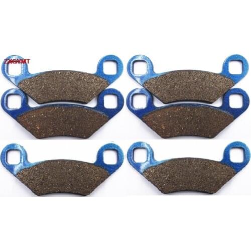 Sintered Brake Shoe Pads Set for POLARIS 300 Sportsman 4x4 2008 - 2011 Front Rear 11 08 10 09