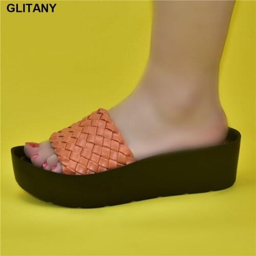 Latest Ladies Dress Shoes Plus Size Women Shoes 43 Shoes for Wedding Women African Party Pumps Open Toe Pumps Slip On