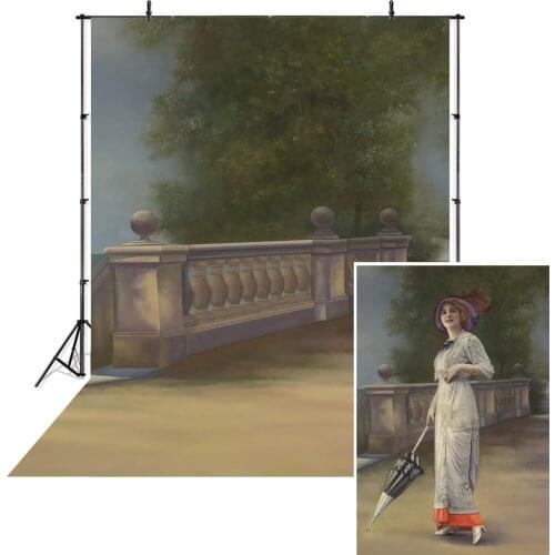 Country Scenery Portrait Photography Backdrop Woman Adult Photo Background For Photostudio Oil Painting Master Art Props Decors