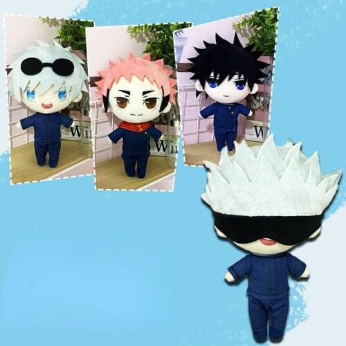 Anime Jujutsu Kaisen Plush Doll Toy Gojo Satoru Cute Soft Stuffed Pillow Kids Gift 20cm 6 Inch