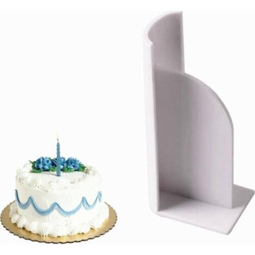 Cake Decorating Comb Cake Scraper Smoother Cream Decorating Comb Icing Baking Spatulas Pastry Pastry Fondant Tools F0A7
