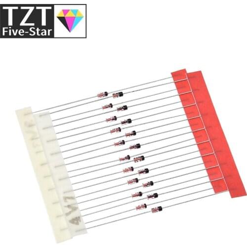 TZT 140PCS 1/2w 0.5W Zener Diode 3.3-30V 14values*10pcs=140pcs Assorted Assortment Set New electronic diy kit