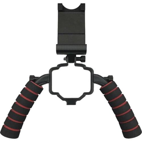 Stabilizer Tripod Connection Stand Holder Double Handle Handheld Bracket for DJI MAVIC AIR 2 Handheld Gimbal Modification Parts
