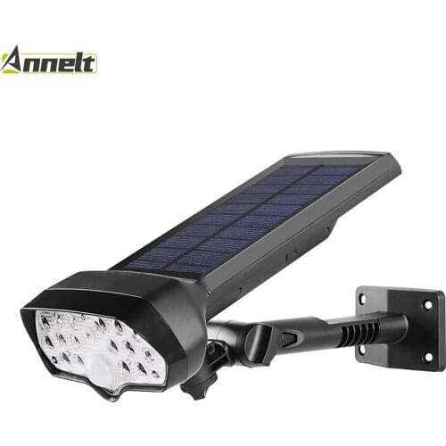 LED Solar Flood Lights Garden Lawn Lamps Outdoor Waterproof Garage Security Wall Plug Dual Purpose Human Body Induction Lighting