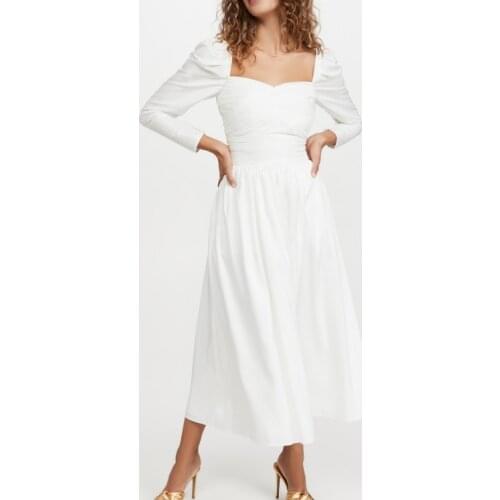 2020 New arrive high quality white women dress