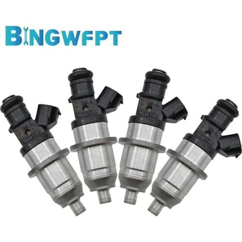 4PCS Fuel Injector Nozzle For Mitsubishi 4G93 For PAJERO E7T05071 1465A002 1465A003 1465A004 MR560552