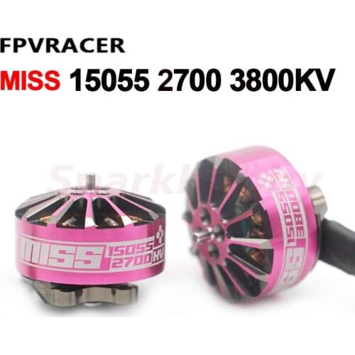 4PCS LDARC FPVRACER MISS 15055 2700KV 3800KV 3-6S 5inch FPV Brushless Motor for 3-4inch Propeller Airplane Crossing Machine RC