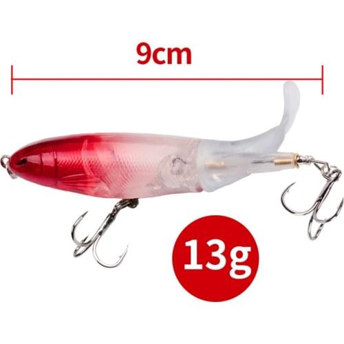 6pcs/Box Fishing Lures 10cm 13g Topwater Crankbaits Fishing Lures For Fishing Floating Wobblers Pike Baits Shads Tackle