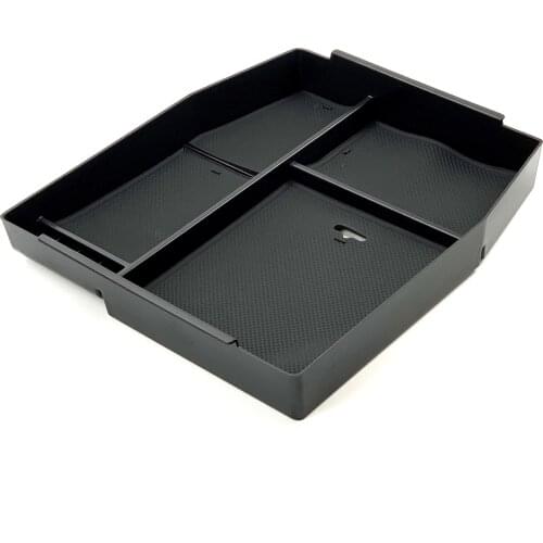 Car Styling Accessories Dedicated Central Armrest box Storage Tray Glove Box Pallet Case For Ford RAPTOR F-150 2013-20