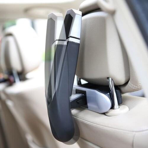 Safety Hanger For Coat Jacket Suit Car Coat Hanger High Quality Hanging Hook Back Seat Headrest Clothes Hanger