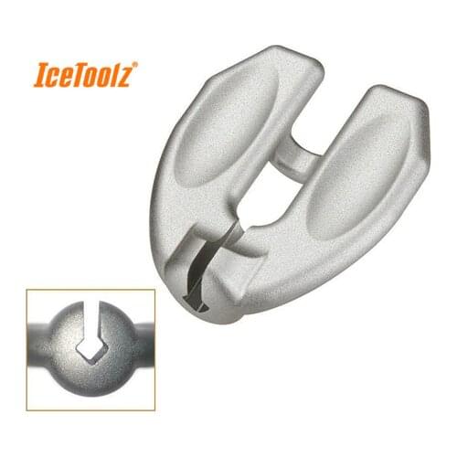 Fighter Icetoolz stainless spoke wrench for 3.45mm / 0.136" nipples, 08C5, E03 professional bicycle repair tool