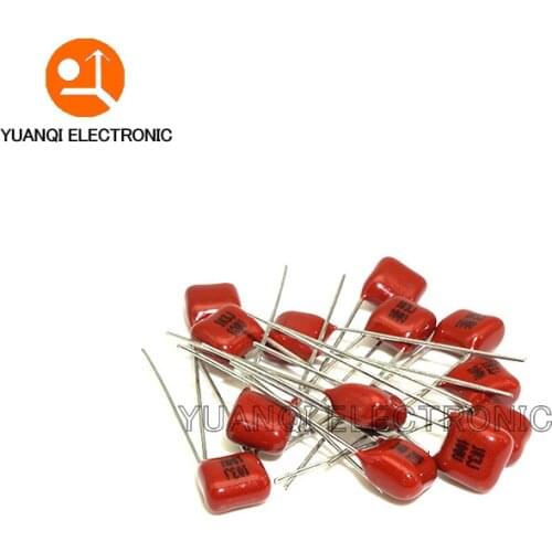 KIT 100PC=10value*10pcs Metallized Polyester Film Capacitors CBB Assortment Kit 100V 10nF ~ 470nF