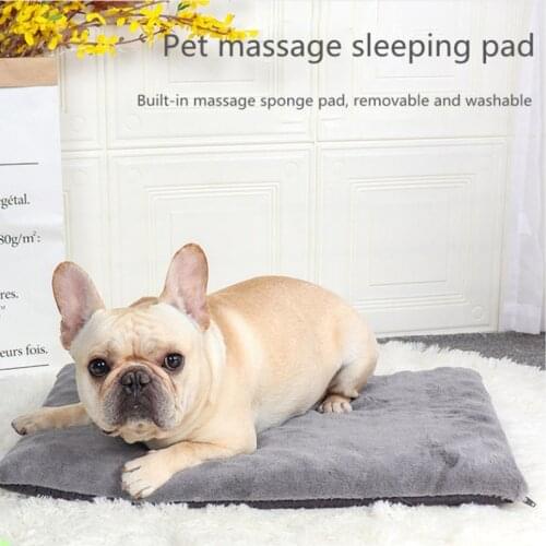 Pet Massage Mat Anti-skid and Moisture-proof Dog Kennel Removable All-season Universal Sleeping Mat for Cat and Dog Pet Supplies