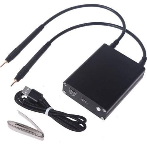 Mini Spot Welder DIY Welding Machine ABS Black/White Portable 18650 Battery Various Welding Power Supplies