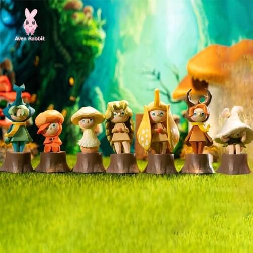 Elf Forest TINY FOREST Blind Box Toys Guess Bag Caja Ciega Blind Bag Toys for Girls Anime Figures Desktop Model Birthday Gift