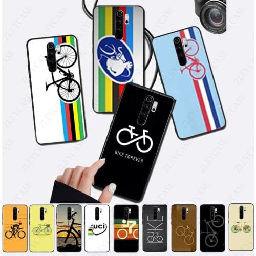 Transparent soft Phone Case For xiaomi Redmi Note8pro note7 7 8 note9s mi8se mi9 mi10 mi9T note10 Cover Bicycle Bike Sport Coqu