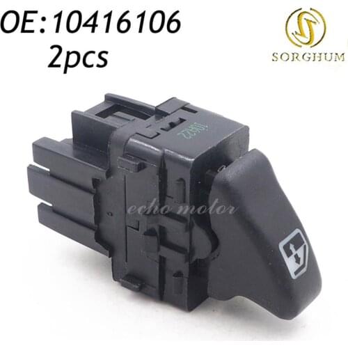 New 2pcs 10416106 Front Passenger Side Power Master Window Switch For Venture Montana Silhouette 19244642,901-074