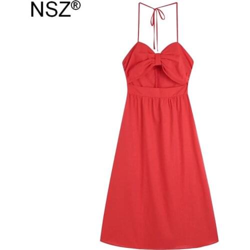 NSZ Red Summer Dresses