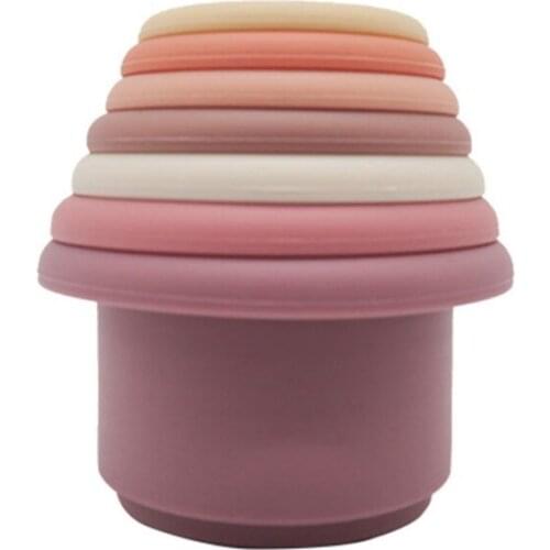 Beach Toy Hourglass Stacking Toy Sand Play Set Interactive Water Toys for Paddling Pool Bathroom Sandpit Infant 6M+ Gift