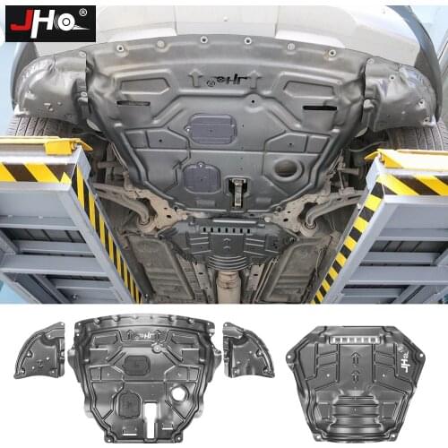 JHO Offroad Skid Plates Under Carriage Shield Protector Cover for Ford Explorer 2016 2017 2018 Limited XLT 2.3L Turbocharged