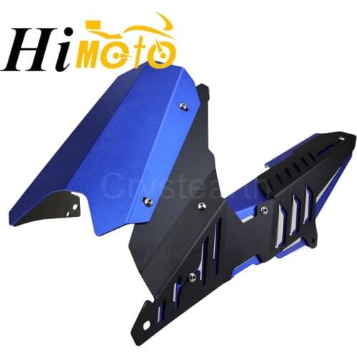Blue Motorcycle Rear Fender Mudguards Chain Guard Cover Kit For Yamaha YZF R25 R3 YZF-R25 YZF-R3 2013-2017 2014 2015 2016