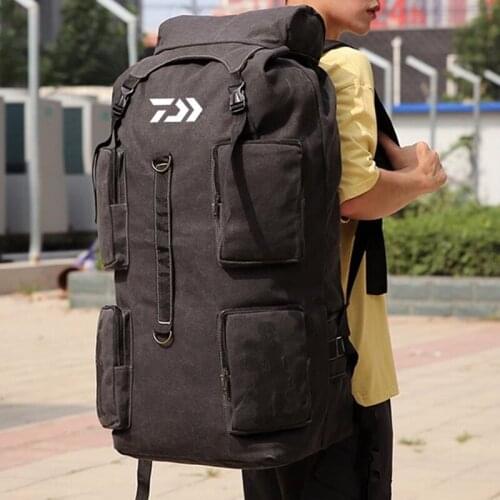 Fishing Bag Outdoor Men Large Capacity Climbing Multifunctional Camping Shoulders Backpack Travel Multi-Purpose Sports Bags