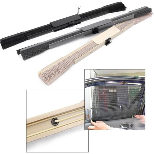 46CM Universal Car Rear Side Window Curtain Sunshade Mesh Cover UV Protector