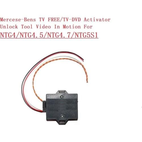 Support A/B/C/E/CLS/GLK/CLA/GLA/ML/GL/SLK/SLS/ NTG4/NTG45/NTG47/NTG5S1 Navigation host for TV Free (Driving Video Unlock)