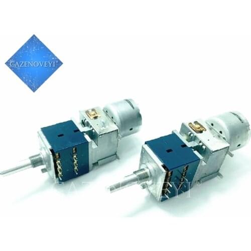 1pcs/lot Special Japanese For ALPS potentiometer RK27-type double with a motor potentiometer B100KX2 20MM long handle In Stock
