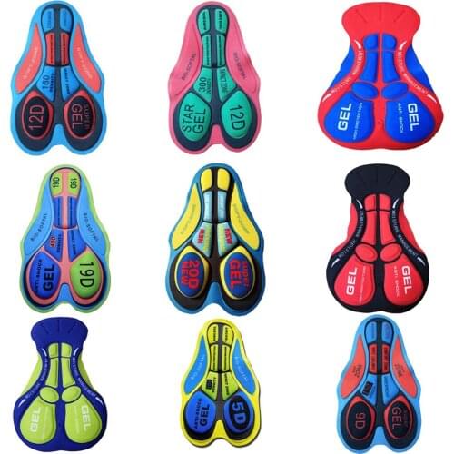 1Pc MTB Mountain Bike Cycling Seat Pad Ultra Soft Silicone 5D 12D 19D 20D Gel Pad Cushion Cover Bicycle Saddle Seat shockproof