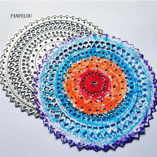 The big ring Scrapbooking DIY Easter wedding album cards paper die metal craft stencils punch cuts dies cutting