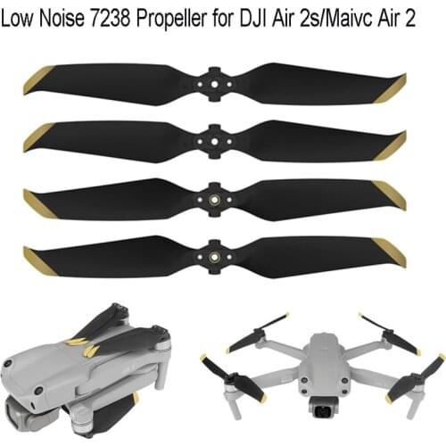 Quick-Release Mavic Air 2 Low Noise 7238 Propeller Props 7238F Dron Blade Propellers for DJI Air 2s/Mavic Air 2 Accessories