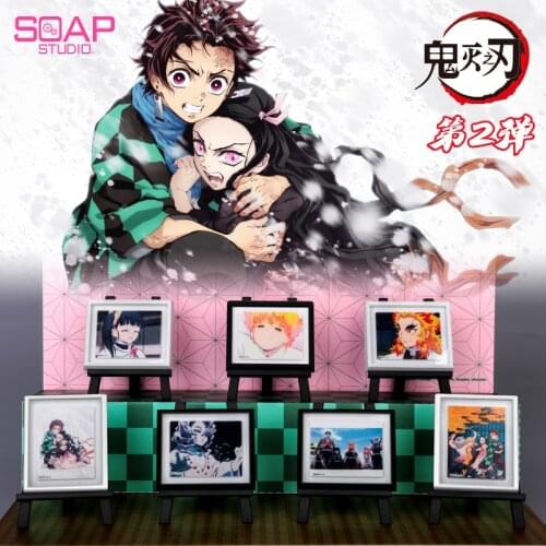 Blind Box Toys Mini Art Painting Surprise Random Anime Figures Doll Cute Model Desktop Figurines Boy Birthday Gift
