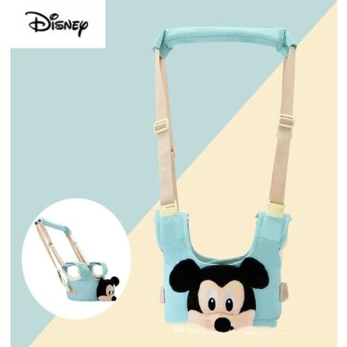 Disney Baby Walker Toddler Harness Assistant Leashes for Kids Strap Learning Walking Baby Belt Child Leash With Doll 0-36 months