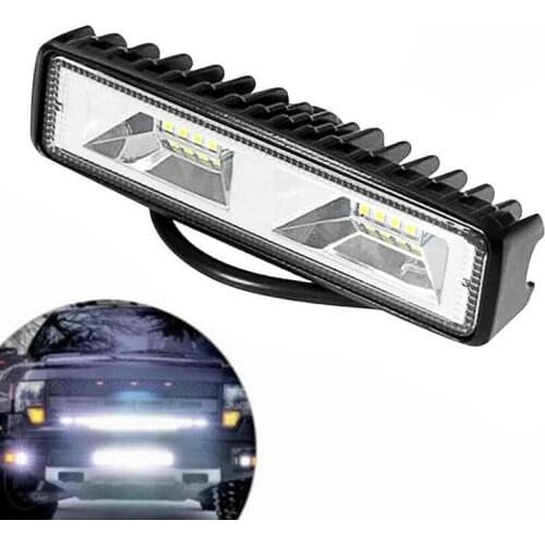 Car LED Work Light Bar Driving Lamp For Offroad Boat Tractor Truck 4x4 SUV Fog Light 12V Headlight Car Lights Signal Lamp