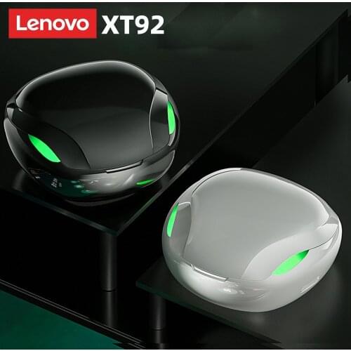 Lenovo XT92 True Wireless Gaming Earphone Low Latency Touch Control Bluetooth 5.1 Headphone HiFi Stereo Headset Wireless Earbuds