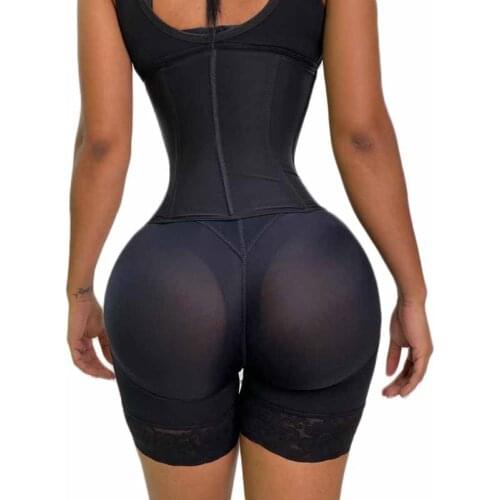 Shapewear Women Fajas Colombianas Compression Garment With Wide Adjustable Shoulder Strap Women Bodyshaper