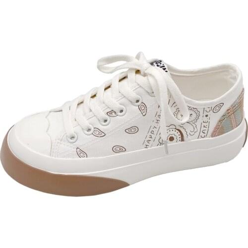 Womens Sneakers White Shoe Canvas Shoes Student Fashion Summer Girls Casual Sneakers Casual Shoes Super Deal 2021 Spring Autumn