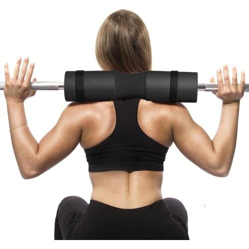 Foam Barbell Bar Cover Pad Weight Lifting Shoulder Back Support Sponge Cushion