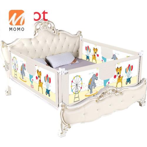 Baby Crib Guardrail Baby Household Guardrail Bed Enclosure Drop-Resistant Protective Barrier One Side Three Sides