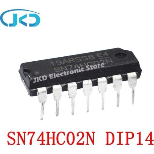 10pcs SN74HC02N 74HC02N 74HC02 DIP-14 New IC
