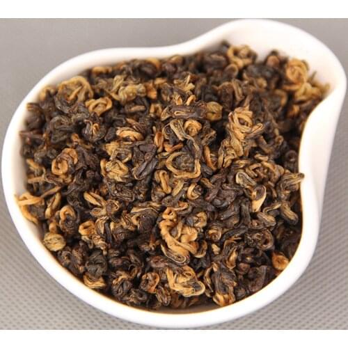 2021 Yunnan One Bud and One Leaf Dianhong Red Spiral Black Chinese Tea Red Tea 150g