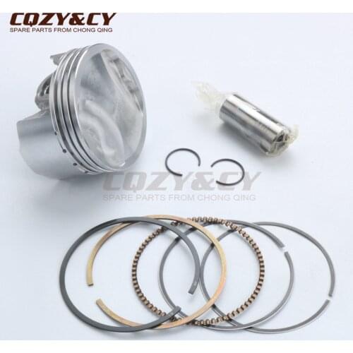 4 Valves 58.5mm/15mm Big Bore High Quality Piston & Piston Ring for PGO Bubu / Buddy 125 G-MAX 150 X-Hot 4V