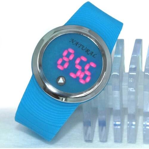 6pcs. Wholesales Lots Slim LED Silicone Soft Band Multiple Color Lots Unisex Digital Sporty Fitness Fashion Watch