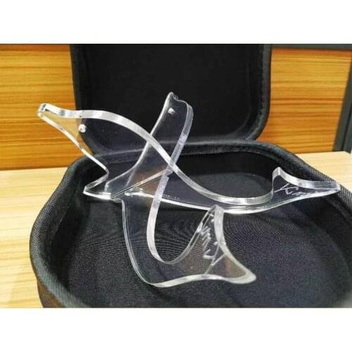 Acrylic Kalimba Holder Stand Clear Dolphin Thumb Piano Rack Musical Instrument Parts for Music Lovers Playing Accessories